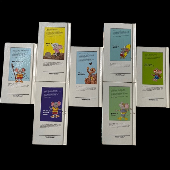 The Just Ask series from weekly reader books, set of 7 ,1986 - Picture 2 of 16